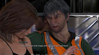 The East Block Girl Jerks Off Construction Worker In The Train And Sends Pics To Her Cuck Boyfriend Episode 17