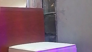 Look how I cum my thong slowly ...