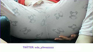 Turk -masturbation in Pajamas- Pussy Caressing in Pajamas