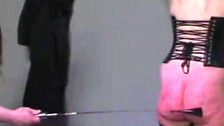 Humiliating spanking, shoe licking