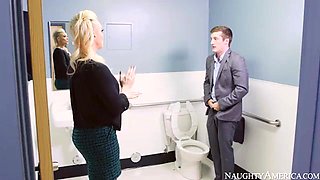 CJ Jean Penetrating In The Office With Her Meaty Mammories - Juliana Grandi