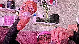 Playing with my Cream-Pied  Bootyhole