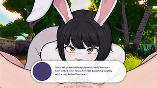 Wild bunny deep throat