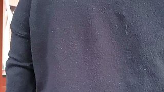 blond and her solo masturbation