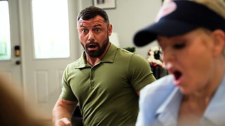 Lovely blonde and brunette belles lick their feet