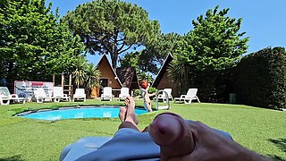 I Meet My Redhead Neighbor at the Pool