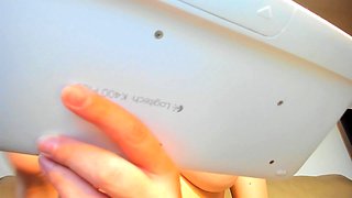 Big Boobed Blonde Masturbates With A Dildo In The Bathroom