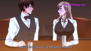 Bathroom sex - Ryota fucks Kanade under the shower