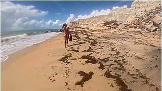 We Went To The Beach And Took The Opportunity To Have Some Hot Sex - Loira Gostosa