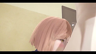 Jujutsu Kaisen Hentai - Nobara Kugisaki Hardsex in a Library - Japanese Asian Manga Anime Game Porn