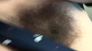 Hairy Pussy in Dirty Panties