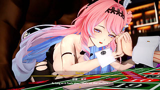 Wuthering Waves - Sigrika and Denia Naughty Club Party Fuck - 3D Hentai Animations