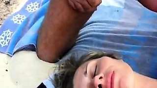 Lisa - Third Lover on the Beach (French Cuckold)