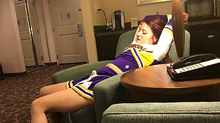 Cheerleader tryout