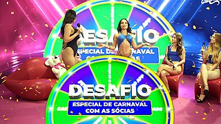 Wild Carnival Party With Hot Babes Playing Erotic