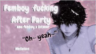 Femboy After Party [m4a] [part 1] [wet] Emo Femboy X Listener]