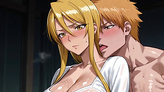 Ichigo (bleach) X Shizuka (hotd)