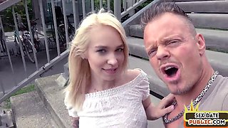 Arteya gets her pussy pounded in public by a random sex date