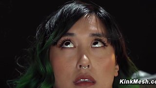 Kinky Mia Earns Her Collar