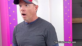 Veronicas Deep throat Mode Instructs Baseball Slacker