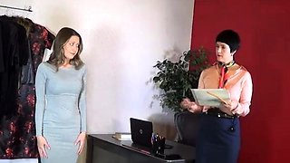 GirlSpanksGirl - Chrissy Punished At Work