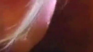 Hairy Blonde Sucks Cock and Gets Fingered Wildly