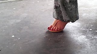 Exotic homemade Turkish, Foot Fetish adult video