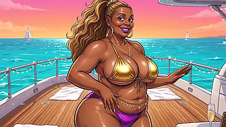 Sexy Black Women in Bikinis