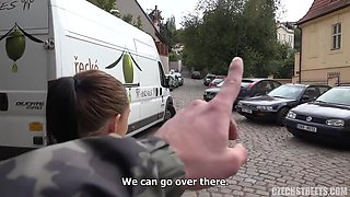 Czech Pregnant Brunette with Big Tits 89