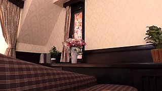 Subtitled POV Japanese AV busty bath blowjob handjob