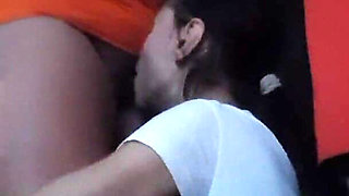 I Fuck My Neighbor in the Mouth and Try to Cum Faster so That We Don’t Get Caught by Her Girlfriend Who Is Cooking Next to Us