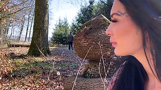 Hot Brunette Girlfriend POV Blowjob