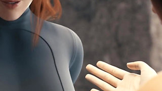 Cybernetic Seduction by 1thousand - Groupsex at Home, MILF and Ginger 33