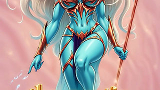 ErosQuest - Mandy the Little Minx & Billie the Naughty Girl - Sapphic Pleasures - AI Content