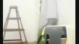 Black Cougar Mutual Masturbation with Giant Dick Guy