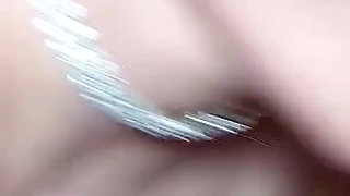 Horny blonde skinny teen Lacy at wild bukkake party