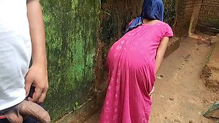 Horny Indian Roommate Fucks Hard in Outdoor College Scene - Trilokinath