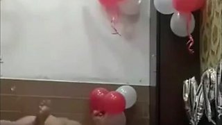 Indian GIRLFRIEND Fuckbox Pummeled Stiff On Her B-day