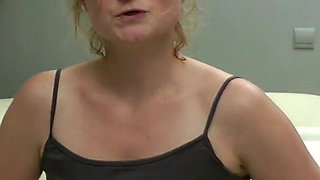 Pretty Blonde Submissive to the Big Black Man
