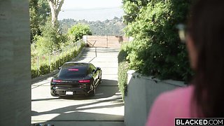 Blacked.Com featuring Damion Dayski and Madison Wilde's blowjob dirt