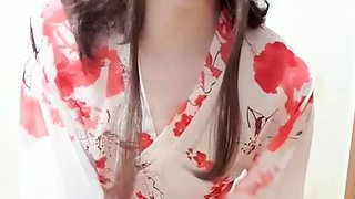 Asian Shemale Solo Masturbation