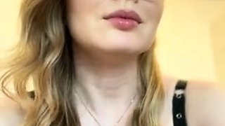 Flashing amateur babe Fae Corbin public masturbate