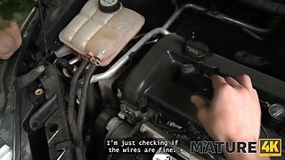 Mature4k. Texas Patti is having insane wild sex in the czech forest