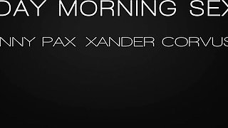 Sunday Morning Anal Sex with Big Ass Redhead and BWC stud Xander Corvus