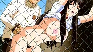 Horny schoolgirl anime