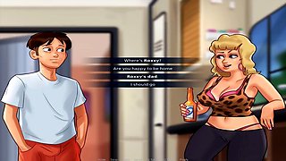 Masturbating, udders, cartoon movie