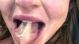 Callie Worships My Dick, Eats Ass, And Swallows