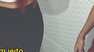 Fucked in a Bar Bathroom by a Stranger Without a Condom!
