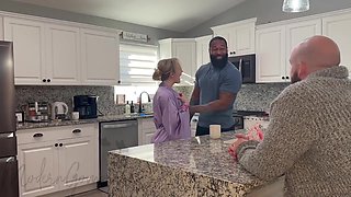 Cuckold Watches Wife Bang His Boss Interracial Sex