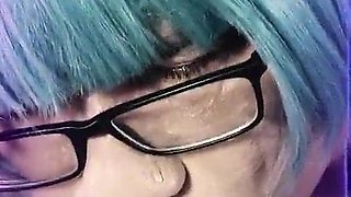 sissy tramp Kandi Kane fellate munch & inhale Weenie Adore